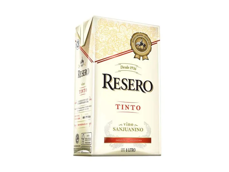 VINO TINTO RESERO 1L CAJA