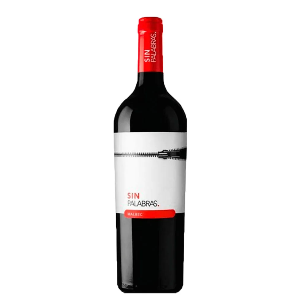 VINO TINTO SIN PALABRAS MALBEC 750CC