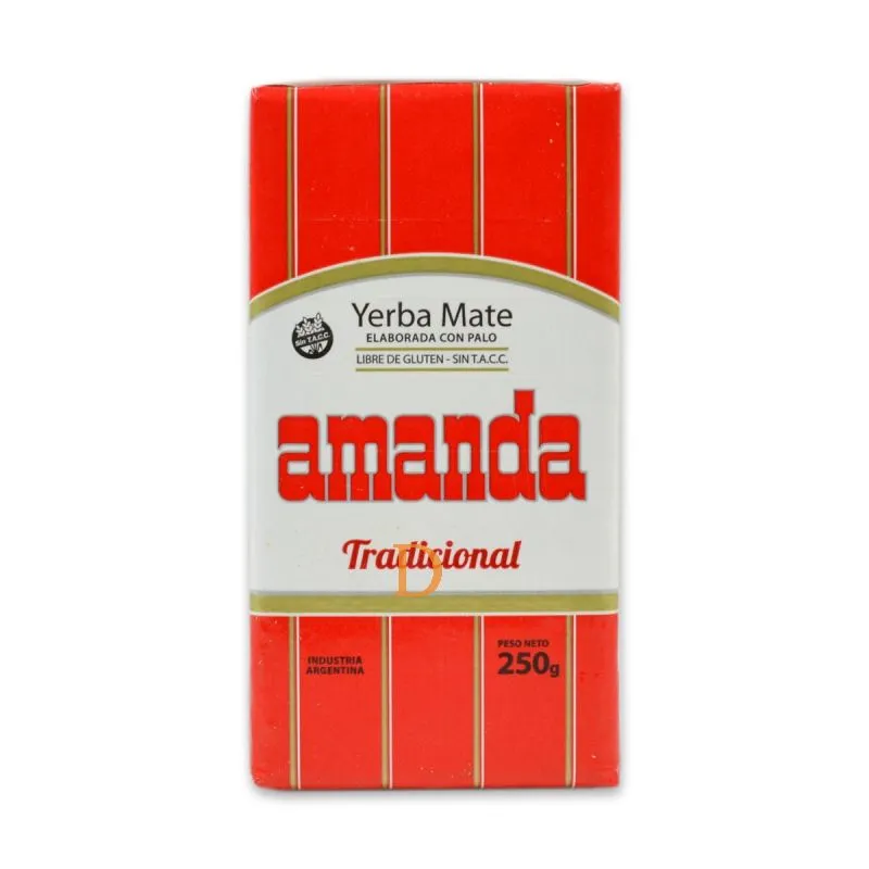 YERBA MATE AMANDA 500GR