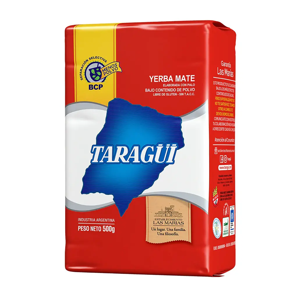 YERBA MATE TARAGUI 500GR