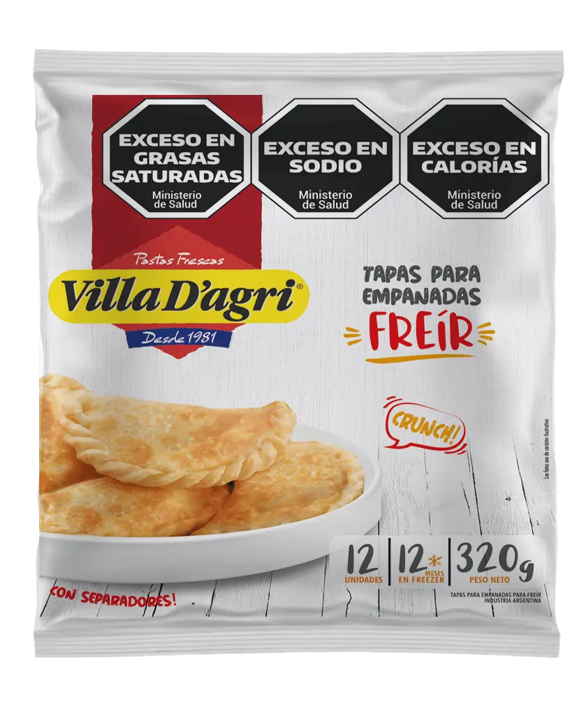 DISCO DE EMPANADA VILLA DAGRI FREIR