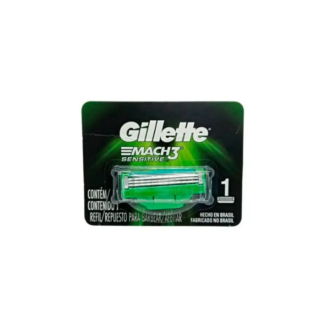 REPUESTO GILETTE MACH3 SENSITIVE