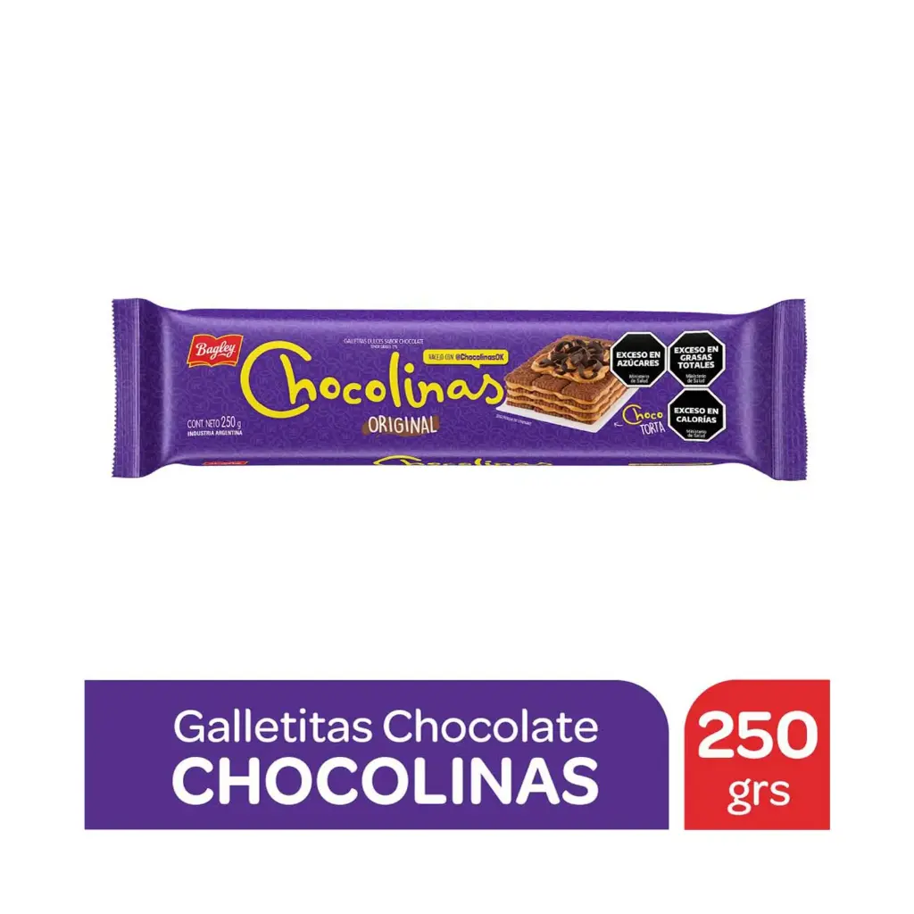 GALLETITAS CHOCOLINAS 250GR