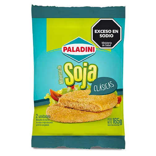 MILANESAS DE SOJA CLASICAS PALADINI X2