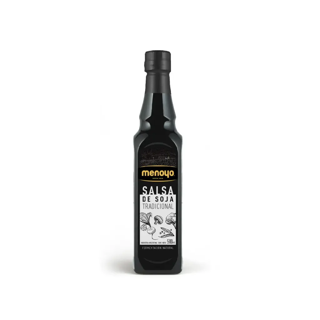 SALSA DE  SOJA MENOYO 500CC