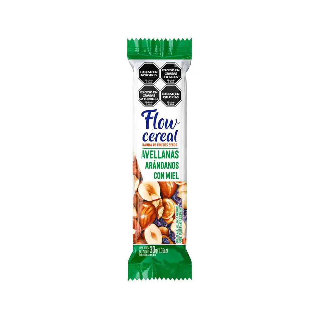 BARRA DE CEREAL FLOWCEREAL AVENA Y ARANDANOS