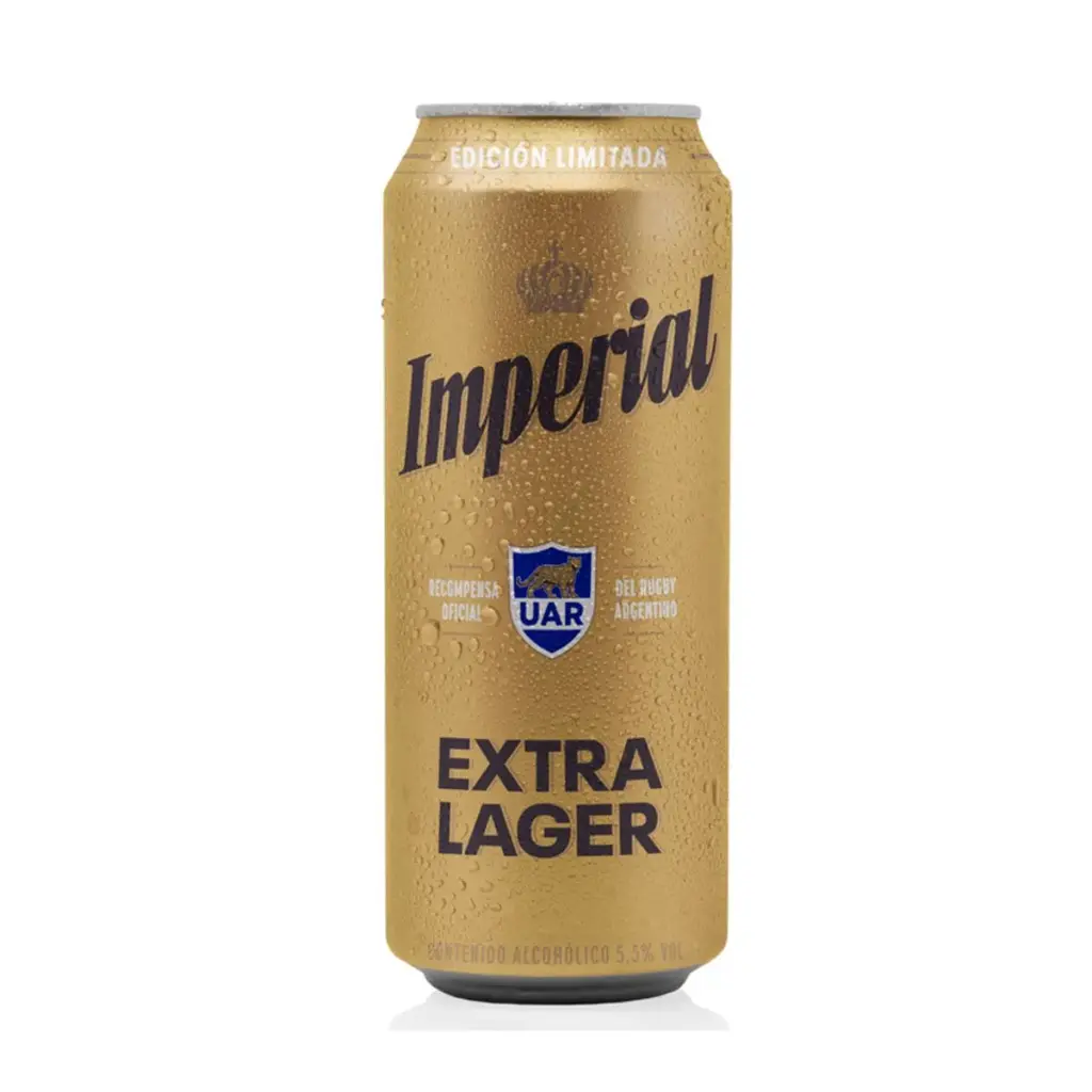 CERVEZA IMPERIAL RUBIA LATA 473CC