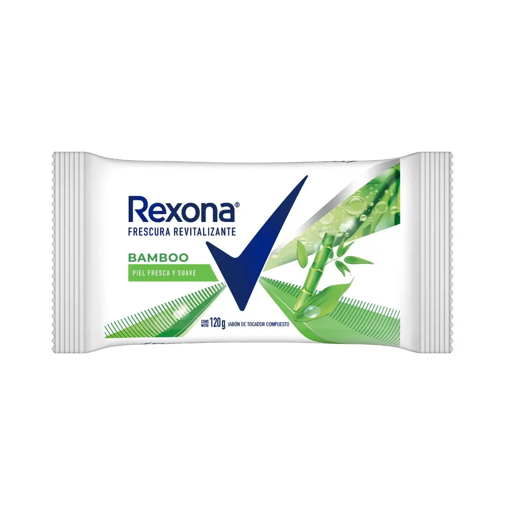 JABON DE TOCADOR REXONA BAMBOO 125G