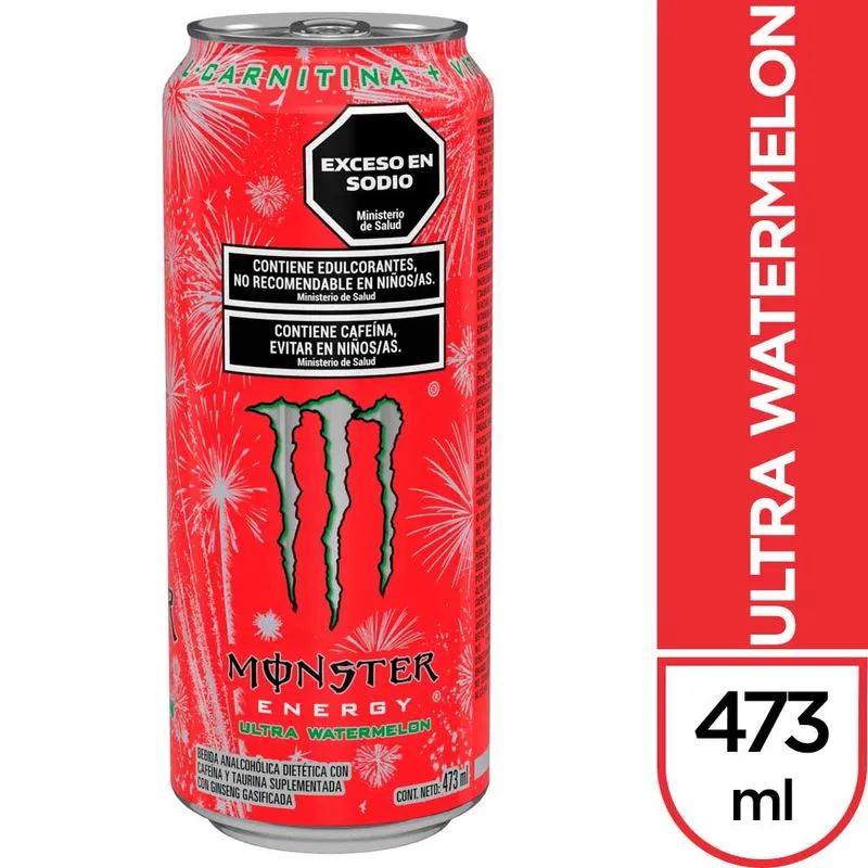 ENERGIZANTE MONSTER ULTRA WATERMELON 473CC