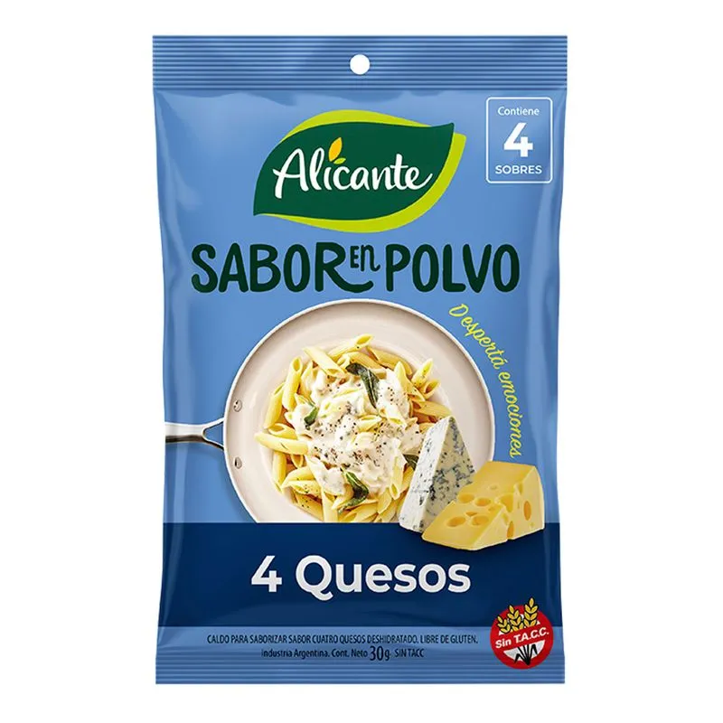 SABOR EN POLVO ALICANTE 4 QUESOS