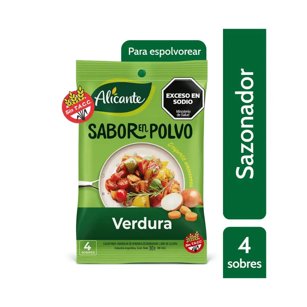 SABOR EN POLVO ALICANTE VERDURA
