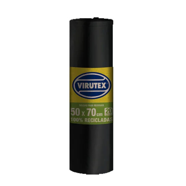 BOLSA DE RESIDUO VIRUTEX 50X70 ROLLO 20U