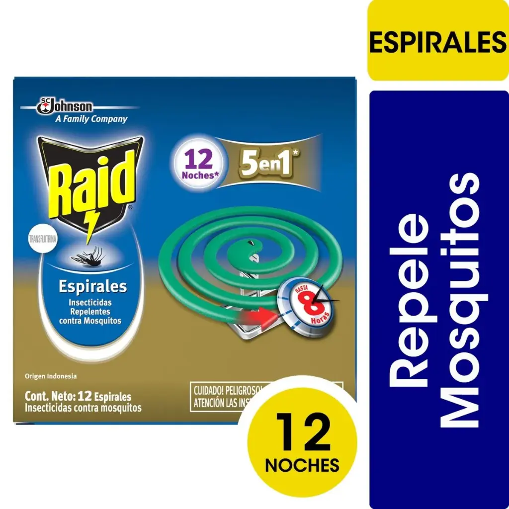 ESPIRALES RAID VERDE 12UN
