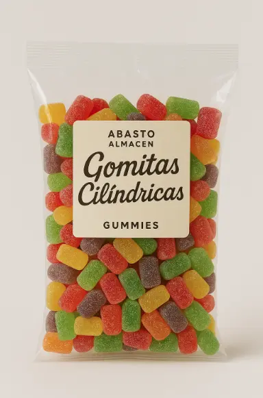 BOLSA GOMITAS COLORES