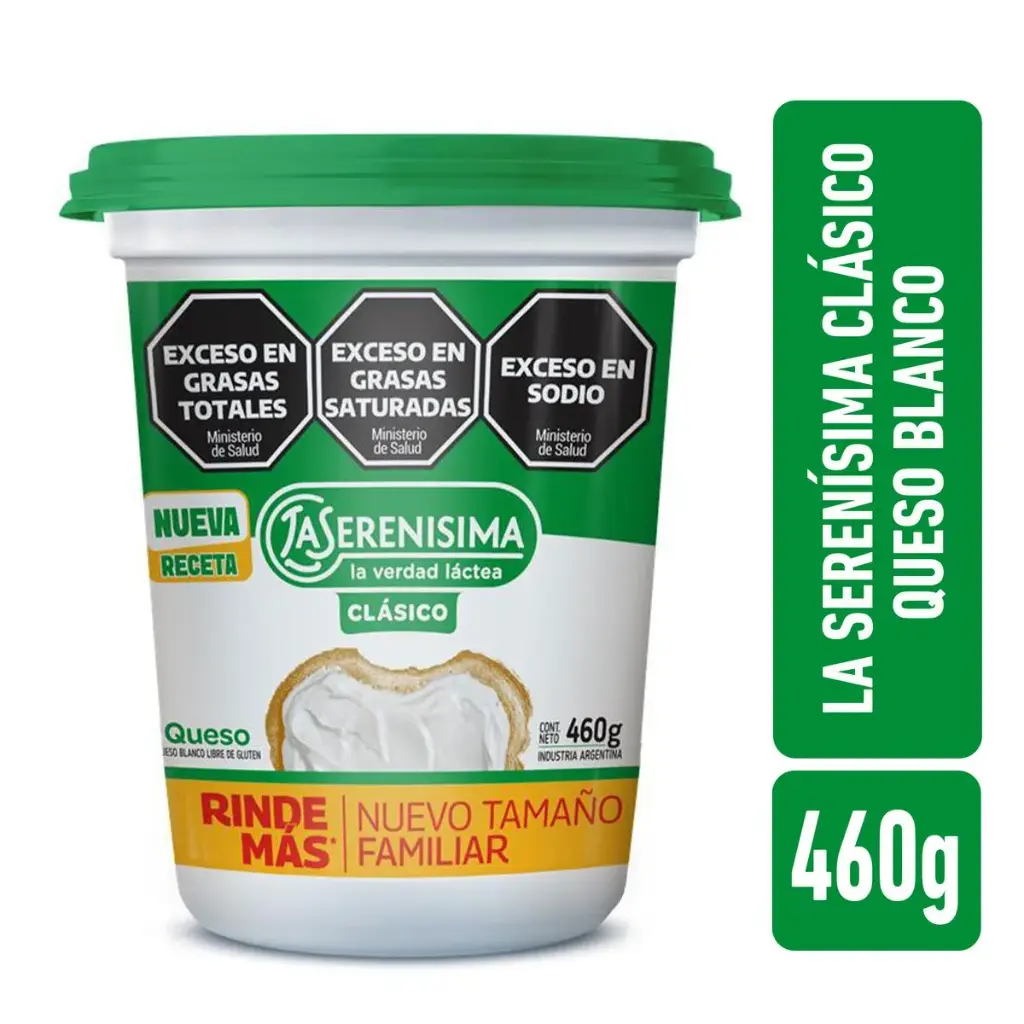 QUESO BLANCO SERENISIMA LIGHT 460GR