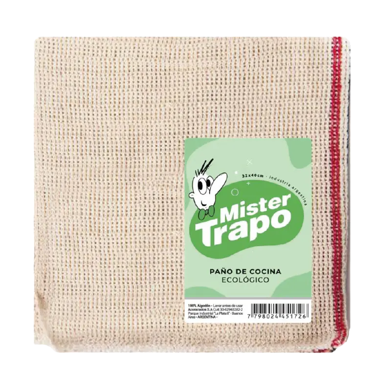 REJILLA MISTER TRAPO PAÑO 100% ALGODON