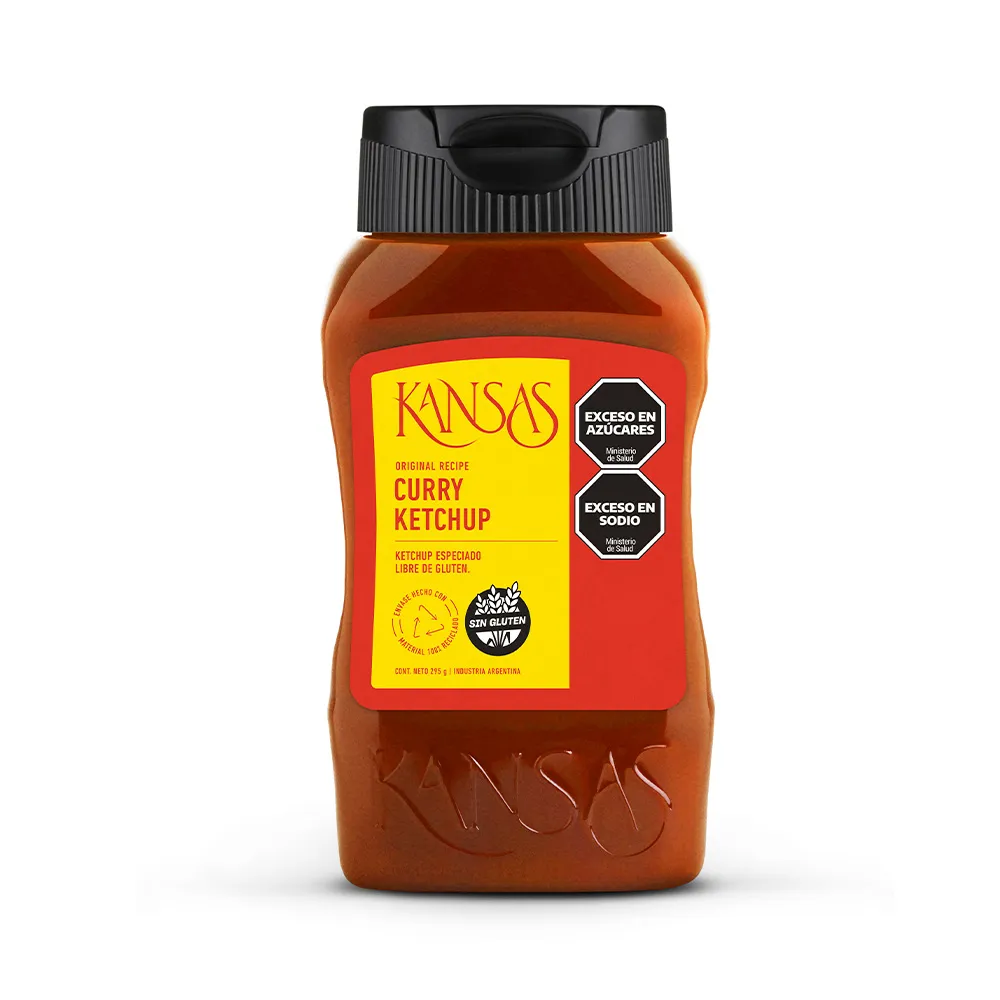 SALSA CURRY KETCHUP KANSAS 295GR