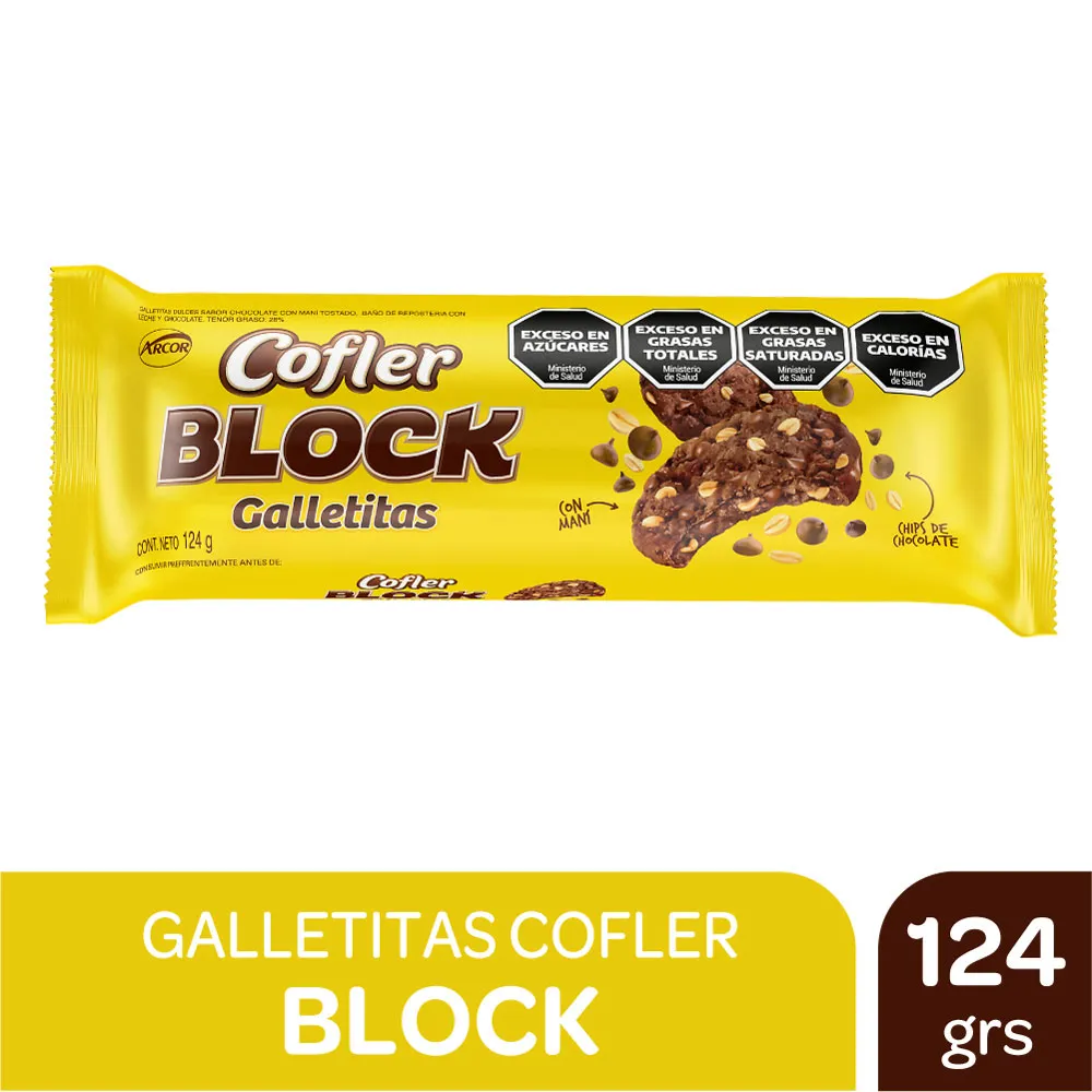 GALLETITAS BLOCK 124GR