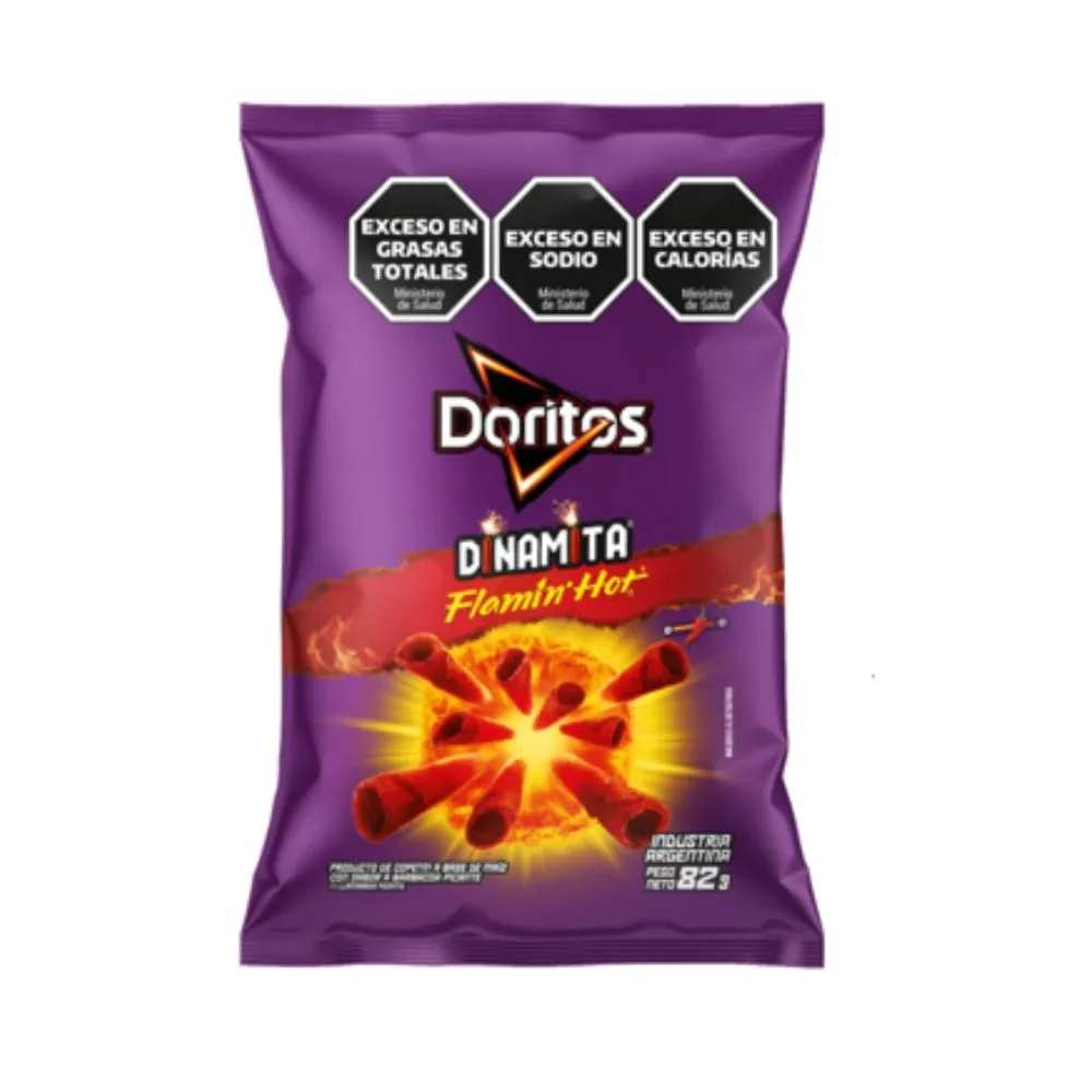 DORITOS DINAMITA FLAMMING HOT 82GR