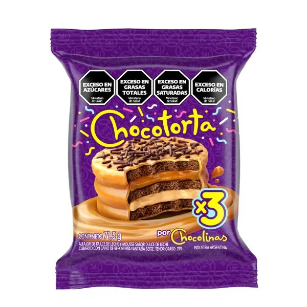 ALFAJOR BAGLEY CHOCOTORTA TRIPLE