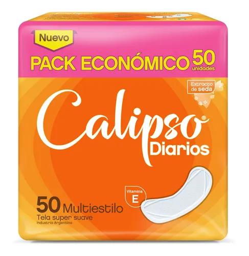 PROTECTORES DIARIOS CALIPSO MULTIESTILO 50UN