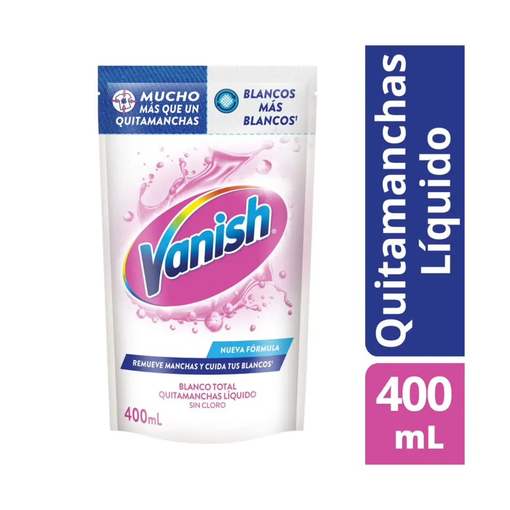 QUITAMANCHAS VANISH CRYSTAL WHITE 400CC