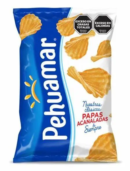 PAPAS FRITAS PEHUAMAR ACANALADAS 90GR