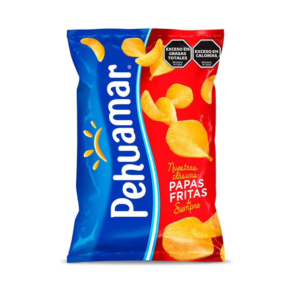PAPAS FRITAS PEHUAMAR LISAS 90GR