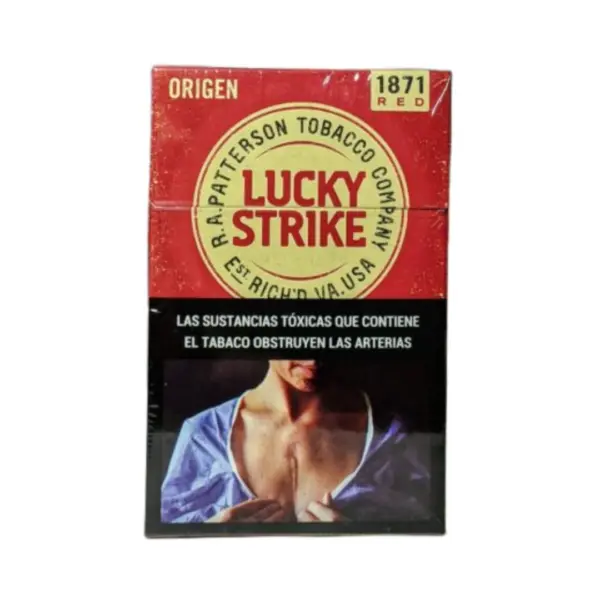 CIGARRILLOS LUCKY STRIKE ORIGEN 20