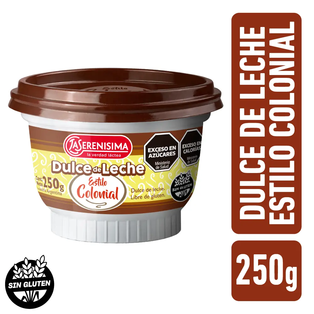 DULCE DE LECHE COLONIAL 250GR