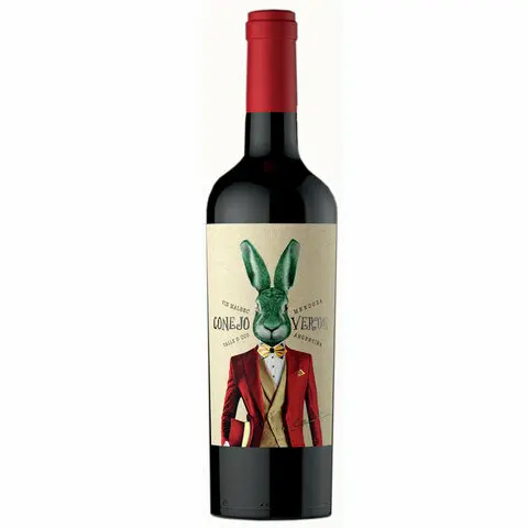 VINO TINTO CONEJO VERDE MALBEC