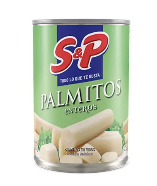 PALMITOS ENTEROS S&P 400GR