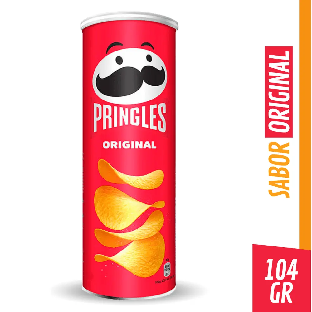 PAPAS FRITAS PRINGLES ORIGINAL 104GR