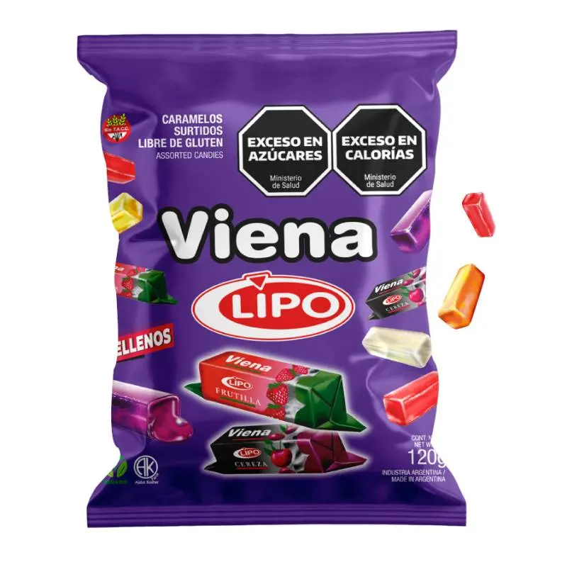 CARAMELOS LIPO VIENA 120GR