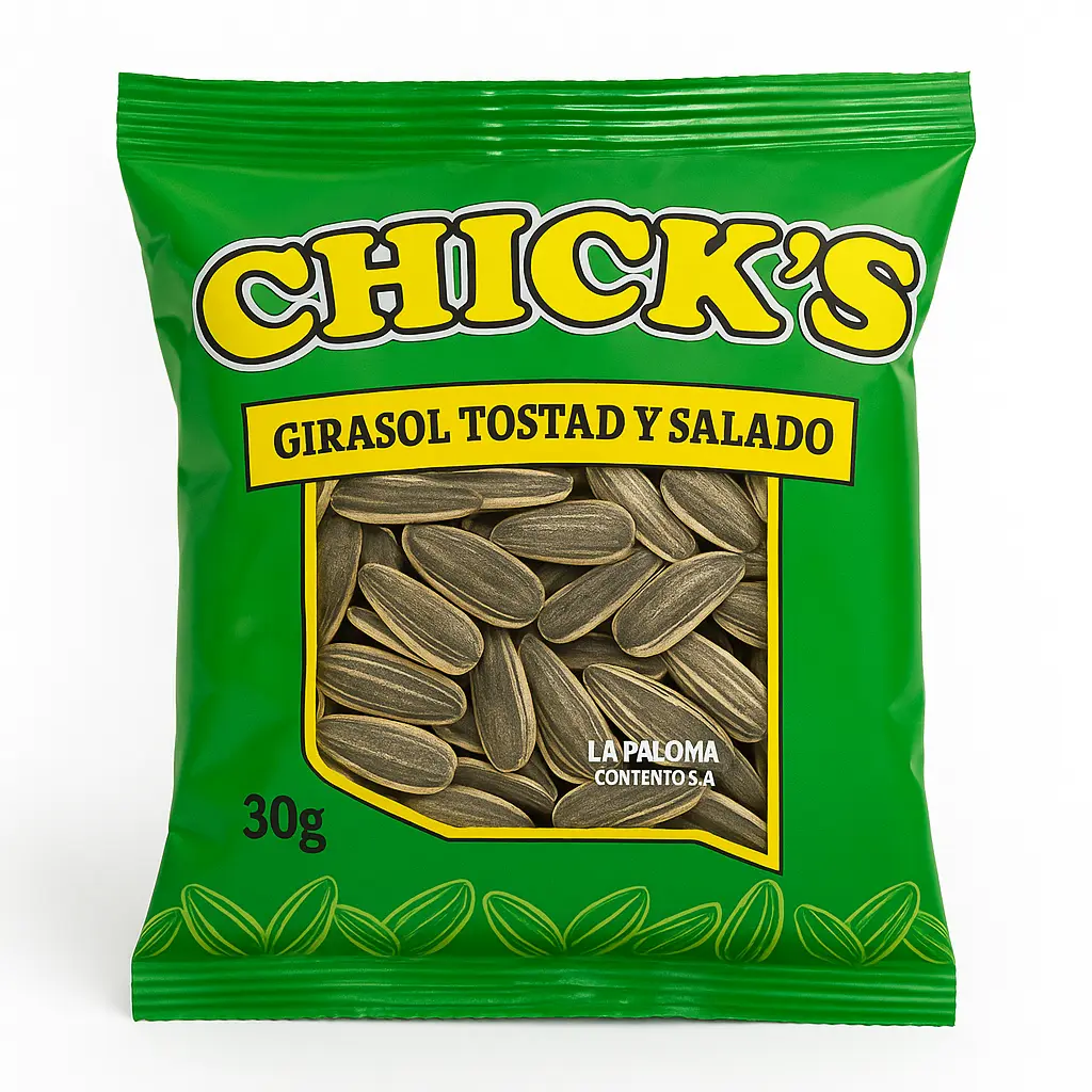 GIRASOL CHICKS TOSTADO SALADO 50GR