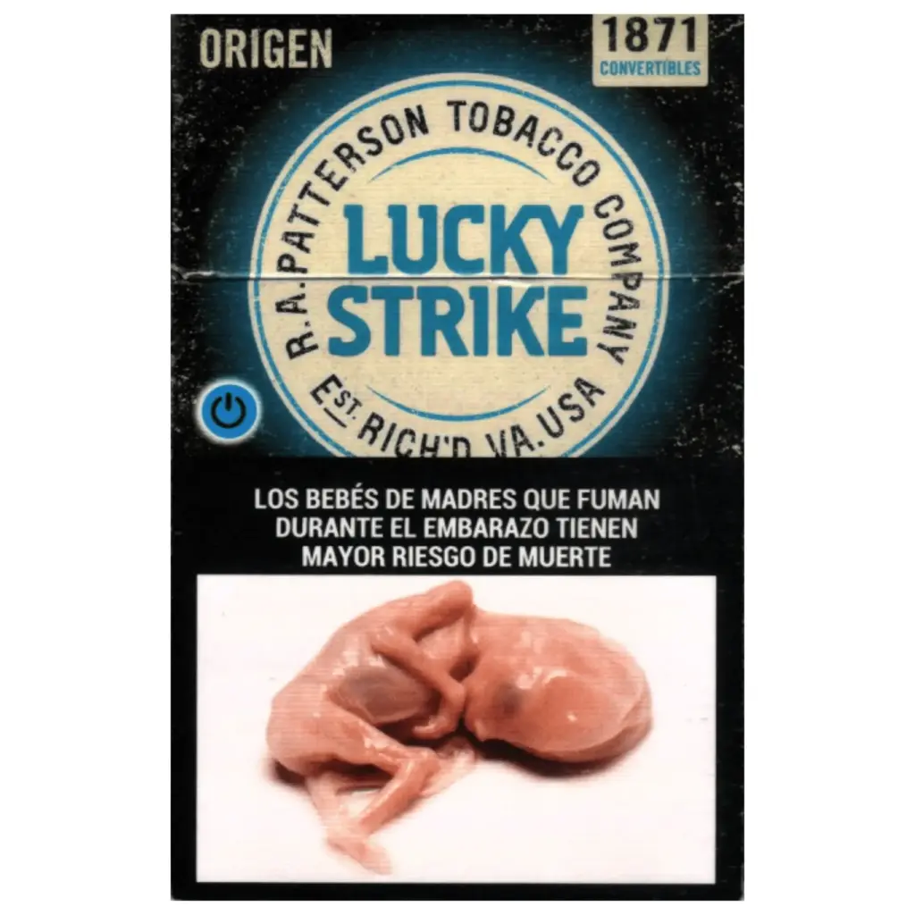 CIGARRILLO LUCKY STRIKE ORIGEN CONVERTIBLE BOX 20