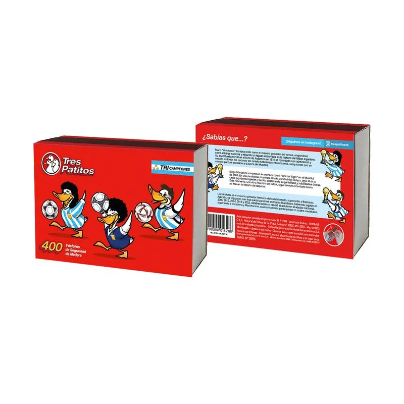 FOSFOROS TRES PATITOS TRI CAMPEON 400UN
