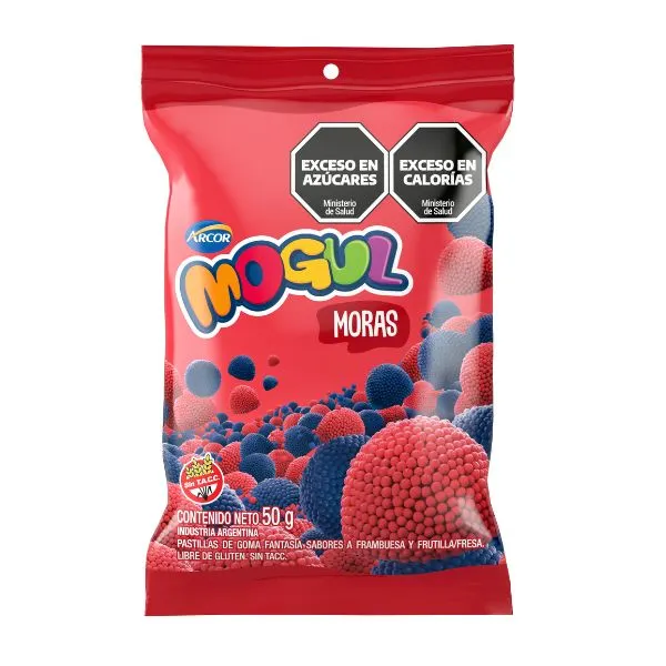 GOMITAS MOGUL MORAS 50GR