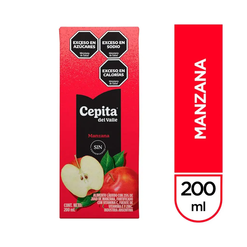 JUGO CEPITA MANZANA 200CC