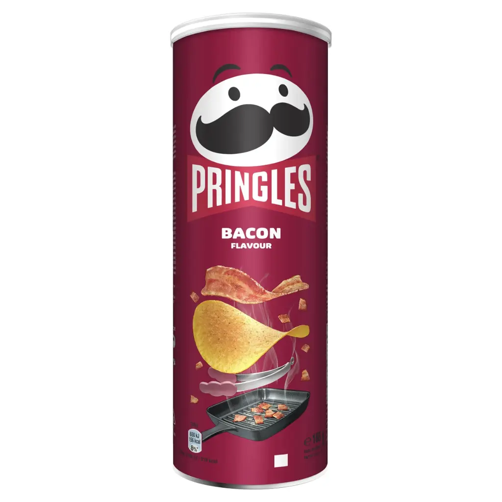 PAPAS FRITAS PRINGLES CHEDDAR Y BACON 109GR