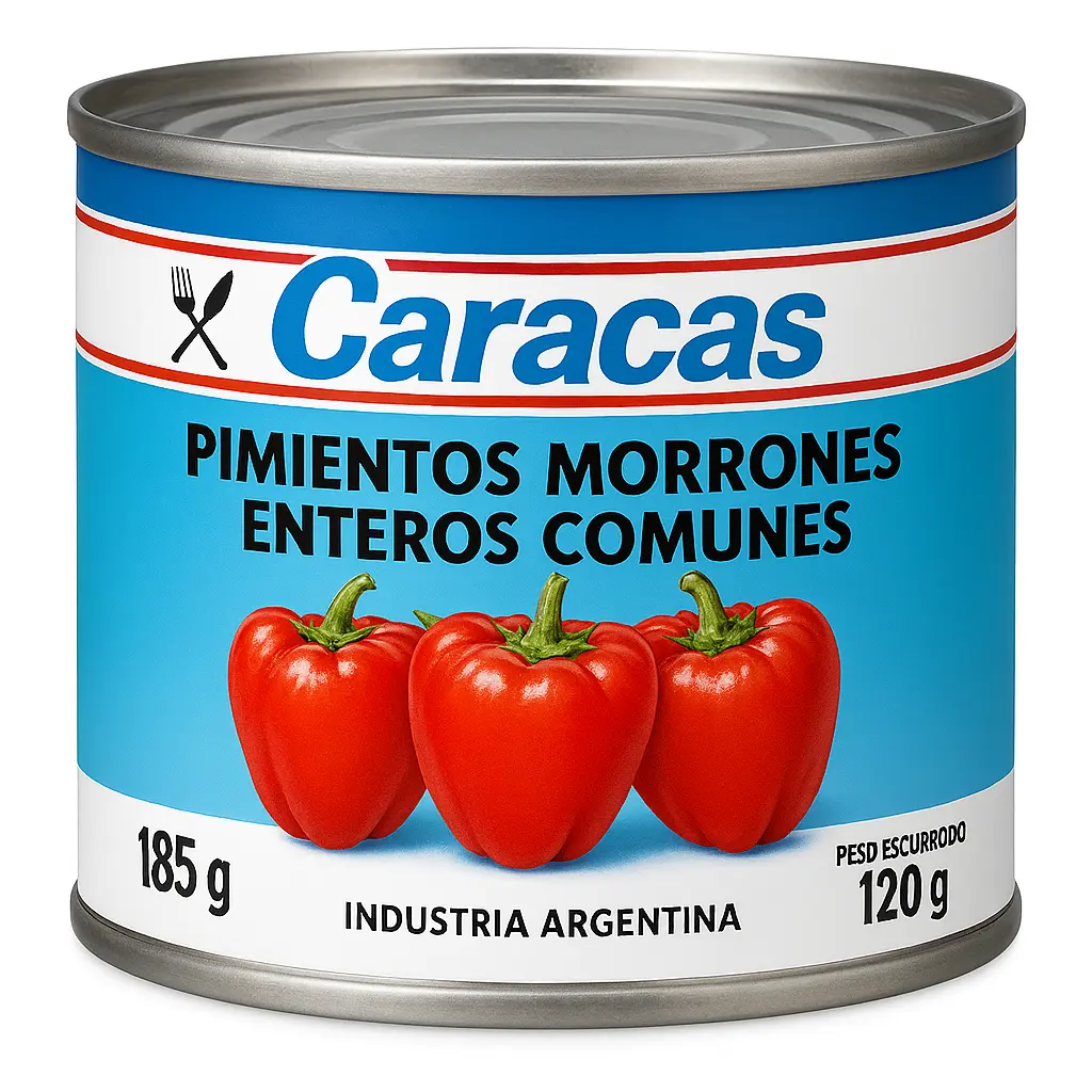 MORRON EN LATA CARACAS 185GR