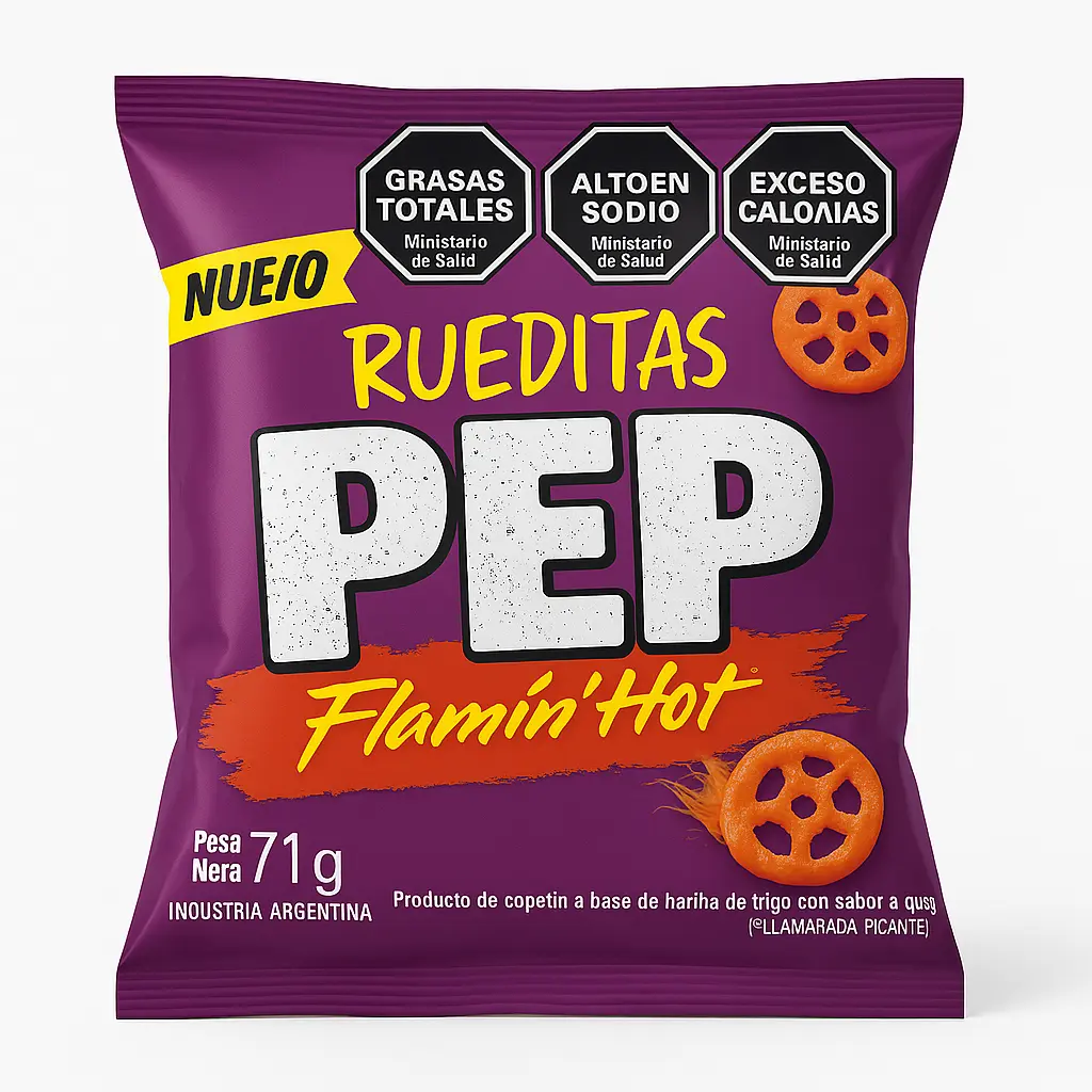 RUEDITAS FLAMMING HOT 71GR