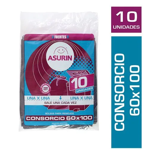 BOLSA DE CONSORCIO ASURIN 60X100CM