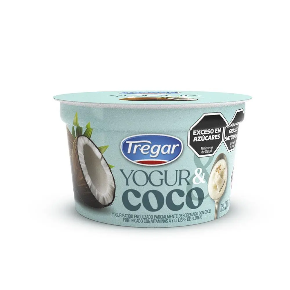 YOGURT BATIDO TREGAR COCO 120GR