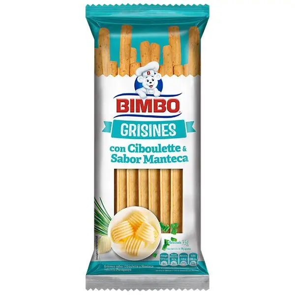 GRISINES BIMBO CIBOULETTE Y MANTECA