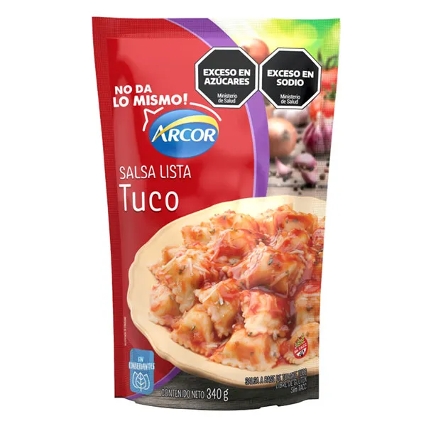 SALSA LISTA ARCOR TUCO 340ML