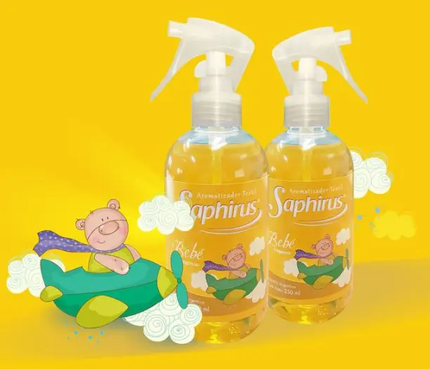 AROMATIZADOR TEXTIL SAPHIRUS BELLA X250 ML 