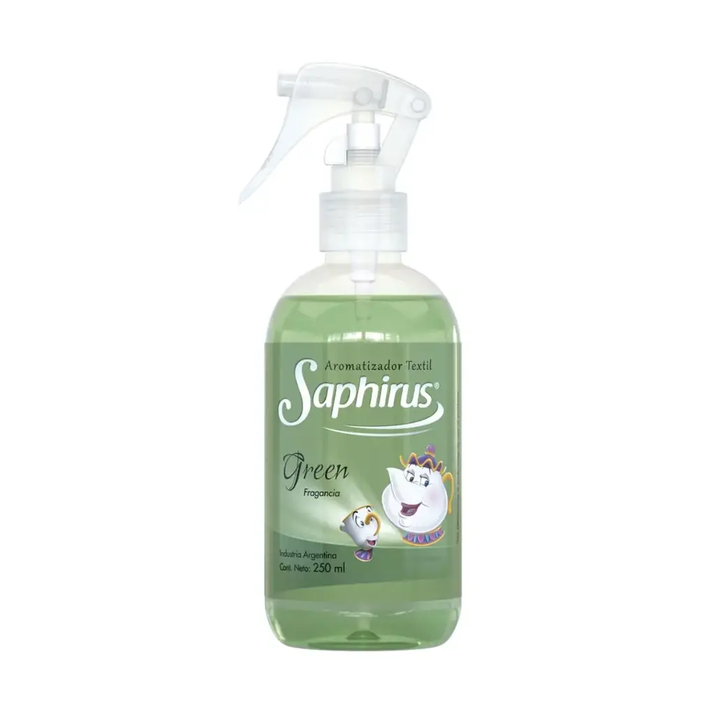 AROMATIZADOR TEXTIL SAPHIRUS  GREEN X250 ML 