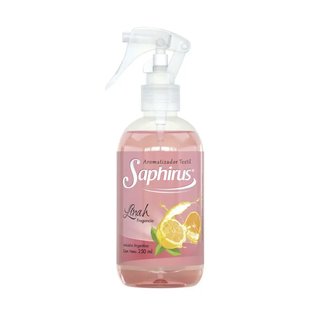 AROMATIZADOR TEXTIL SAPHIRUS  LINAH X250 ML 