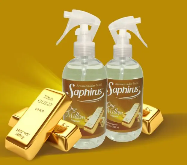 AROMATIZADOR TEXTIL SAPHIRUS ONE MILLON X250 ML 